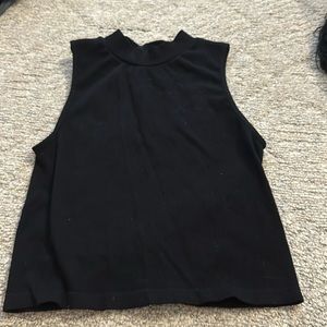 Black high neck tank from Active Basic size medium.